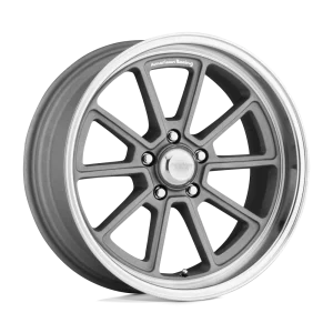 American Racing Vintage – VN510 DRAFT – Gunmetal – 18″x10″ 0mm – Summer Wheels – VN51081034400